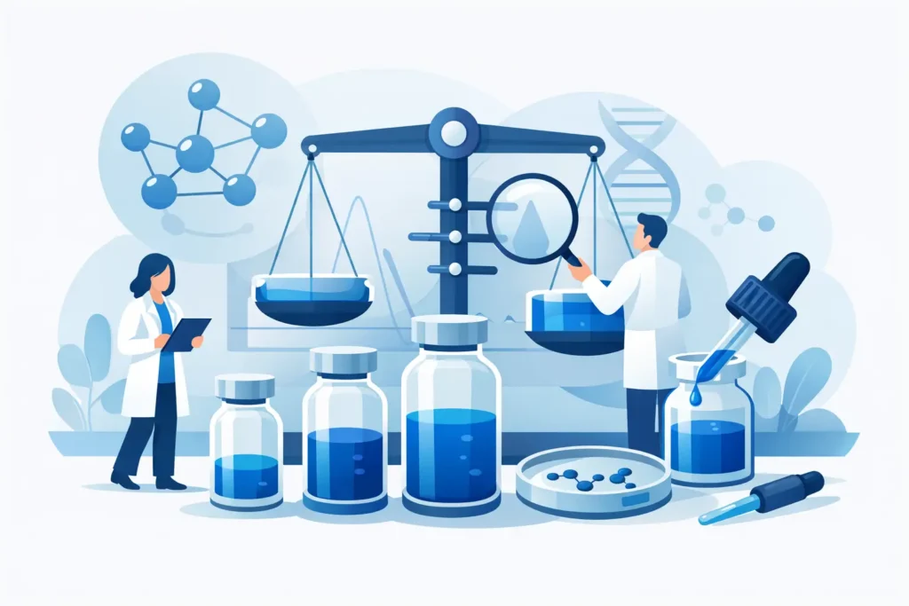 Peptide Concentration Selection Criteria